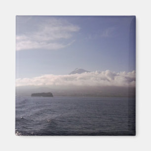Pico Azores magnet - berg för blåtthavshimmel