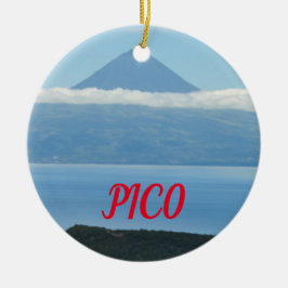 Pico Azres Panoramic jul Ornament