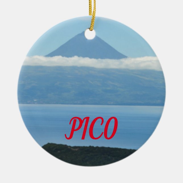 Pico Azres Panoramic jul Ornament (Framsidan)