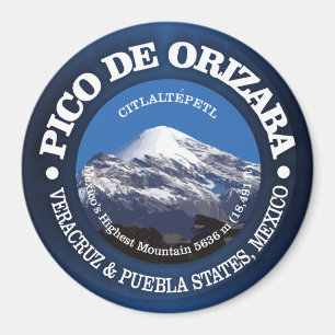 Pico de Orizaba (Citlaltepetl) Magnet