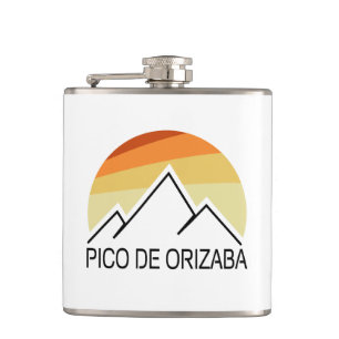 Pico de Orizaba Mexico Retro Fickplunta