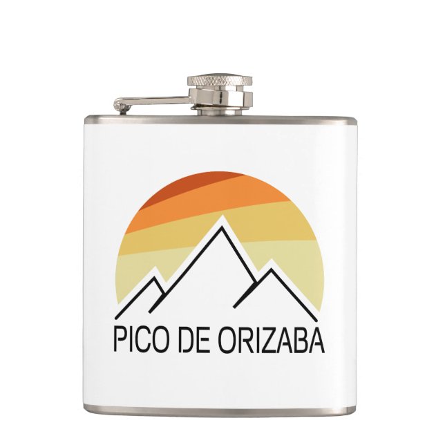Pico de Orizaba Mexico Retro Fickplunta (Framsidan)