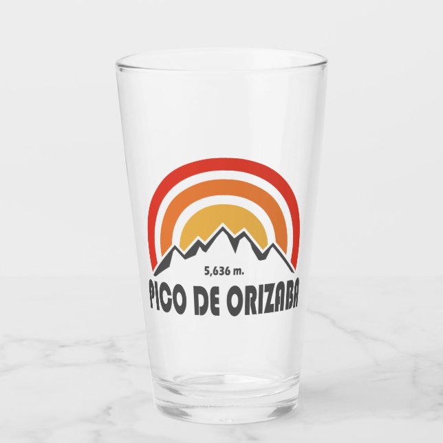 Pico de Orizaba Mexiko Glaskopp (Framsida)