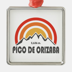 Pico de Orizaba Mexiko Julgransprydnad Metall