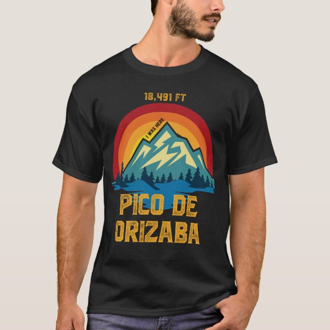 Pico de Orizaba T Shirt (Framsida)