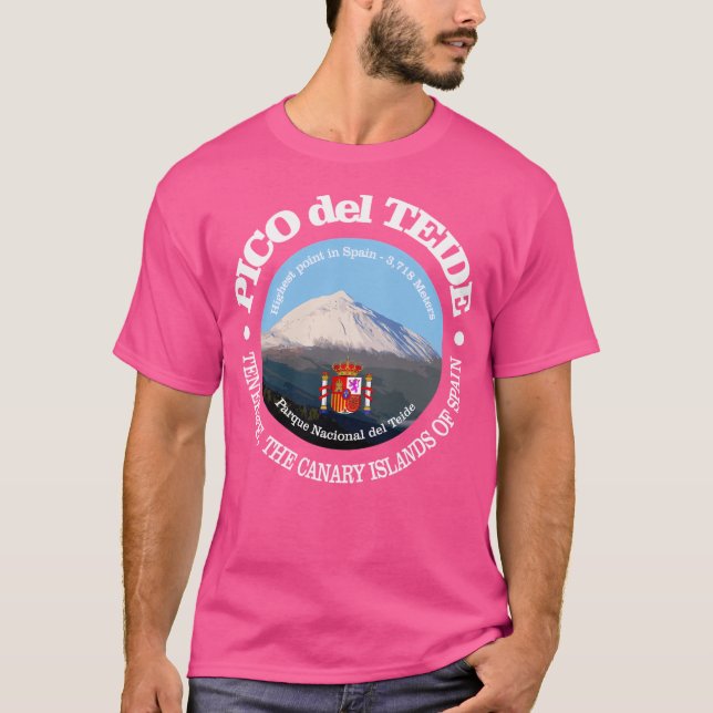 Pico De Teide (P) T Shirt (Framsida)