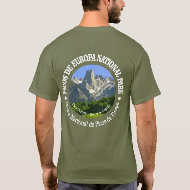 Picos de Europa nationalpark T Shirt (Baksida)