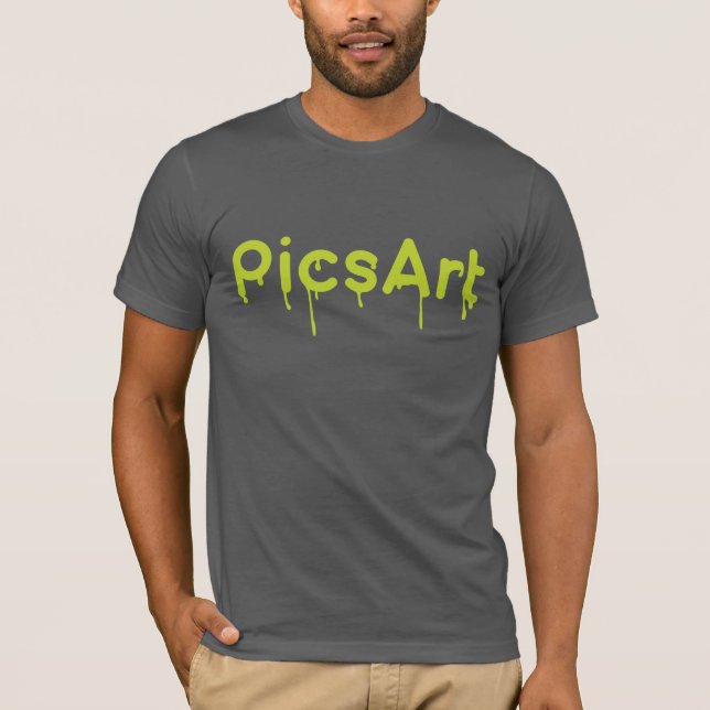 PicsArt T-tröja Tee Shirt (Framsida)