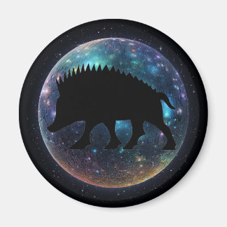 Pictish Boar Space Orb Magnet