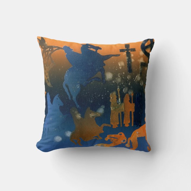 Pictish ceremoni kudde (Framsida)