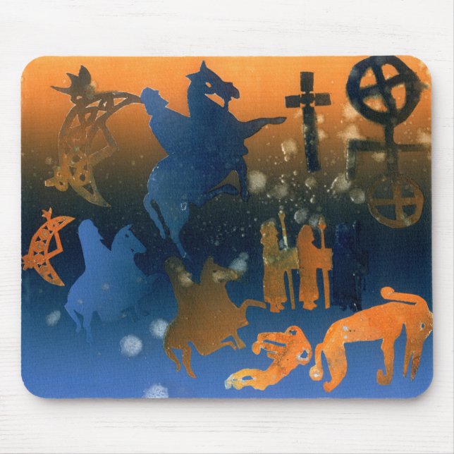 Pictish ceremoni musmatta (Framsidan)