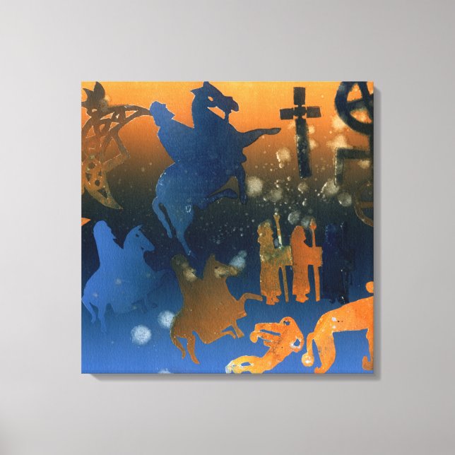 Pictish Ceremony Canvastryck (Framsida)