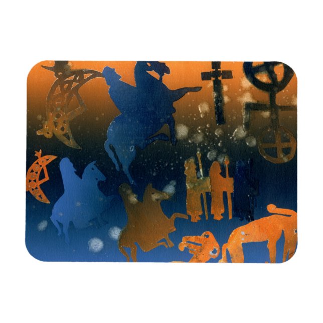 Pictish Ceremony Magnet (Horisontell)