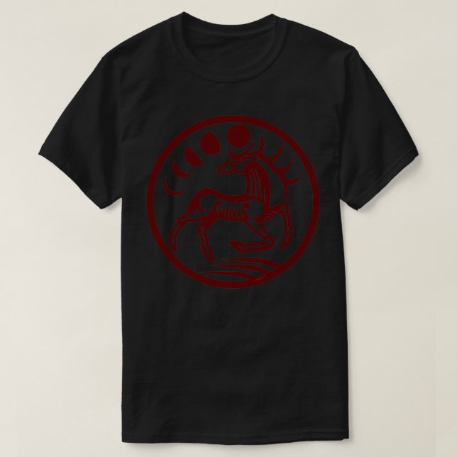 PICTISH HJORT T SHIRT (Design framsida)