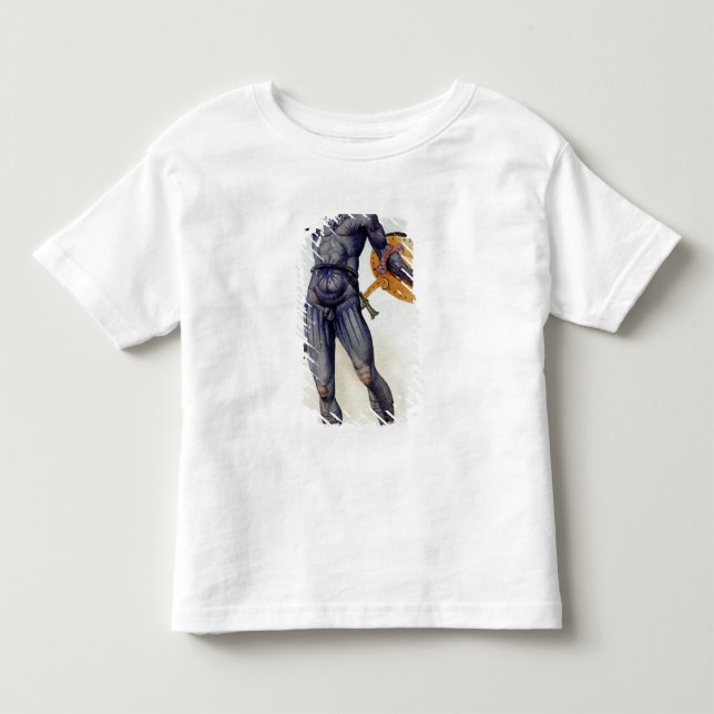 Pictish Man Holding a Shield T-shirt (Framsida)