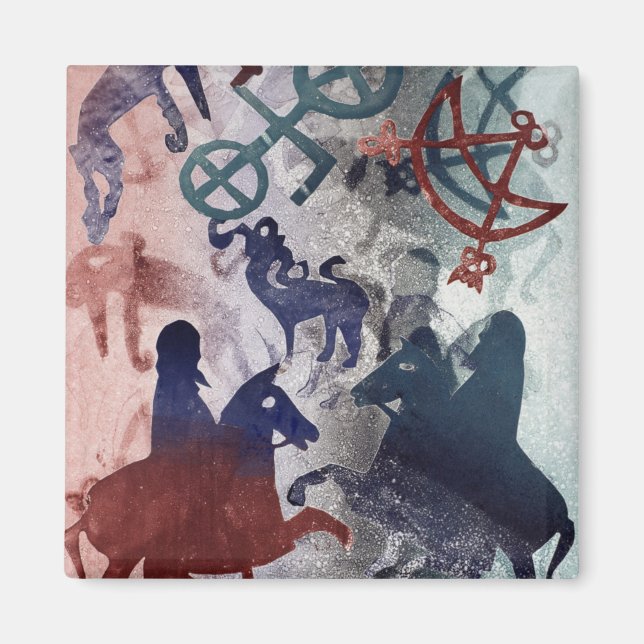 Pictish Riders 1996 Magnet (Framsidan)