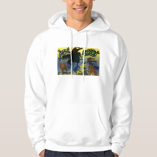 Pictish skicklig ryttare sweatshirt (Framsida)
