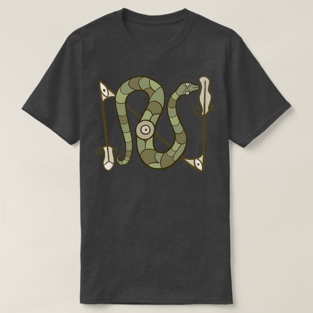 Pictish Snake T Shirt (Design framsida)