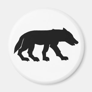 Pictish Varg Cutout Magnet