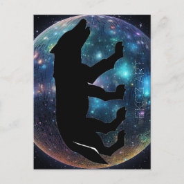 Pictish Varg Space Orb Vykort