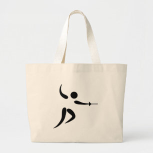Pictogram för konkurrenskraftiga och olympiska spe jumbo tygkasse