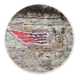 Pictograph Piasa Bird Photo Knopp