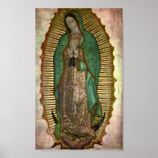 Pictura Dominae Nostrae de Guadalupe Poster (Framsidan)