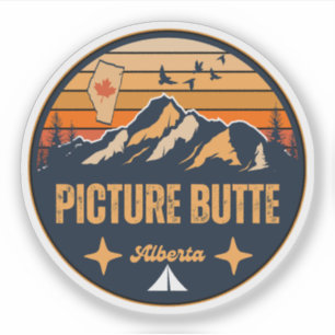 Picture Butte, Alberta Klistermärken