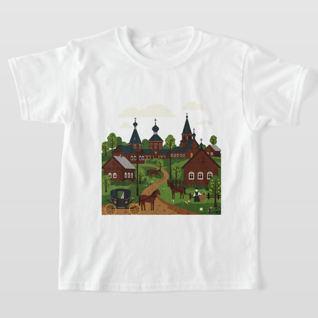 Picture from a fairy tale t shirt (Laydown)