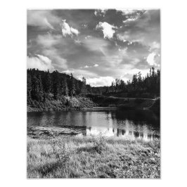 Picture Lake i North Cascades Fototryck