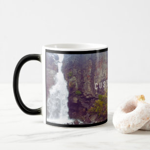 PICTURESQUE ALPINE WATERFALL SCENIC PHOTO KIWI NZ MAGISK MUGG