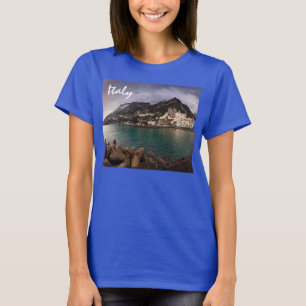 Picturesque Amalfi Kusten, Italien Seaside Town T-shirt
