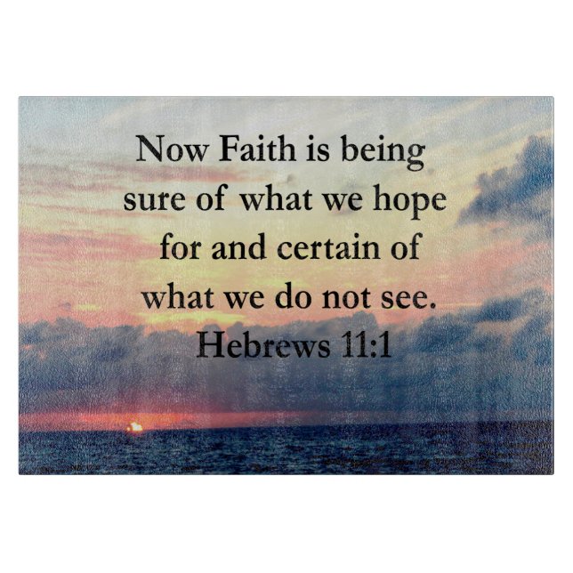 PICTURESQUE HEBREWS 11:1 FOTO DESIGN (Framsidan)