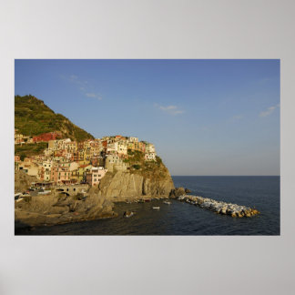 Picturesque Manarola, Cinque Terre, Italien Poster