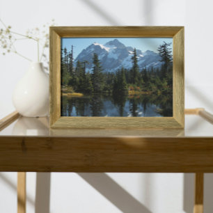 Picturesque Mount Shuksan Ligcape Fototryck
