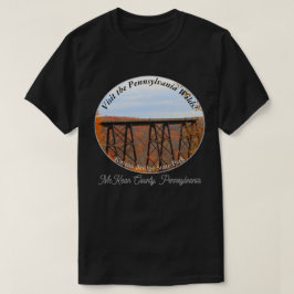 Picturesque PA Vilds Souvenir Kinzua Bridge DK T Shirt