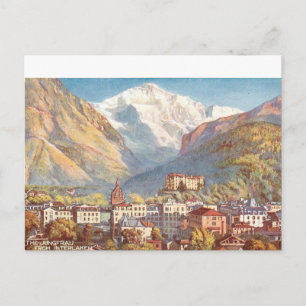 Picturesque Schweiz Scene Vykort