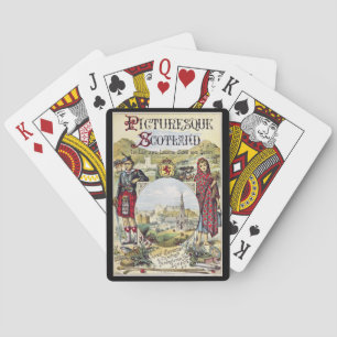 Picturesque Scotland Bok Cover Casinokort