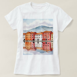 Picturesque town t shirt