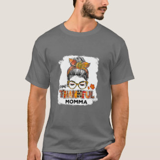 PICU Nurse Gift tacksamt tacksam, välsignad Pumpki T Shirt