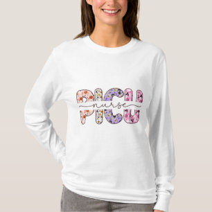 Picu Nurse Halloween Långärmad T Shirt