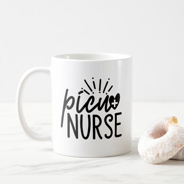 Picu Nurse Kaffemugg (Med munk)