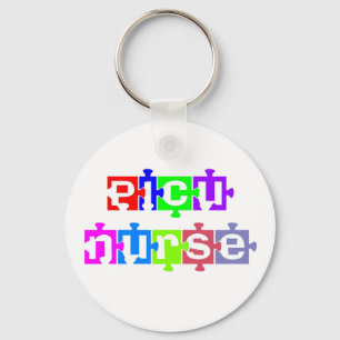 PICU Nurse Nyckelring