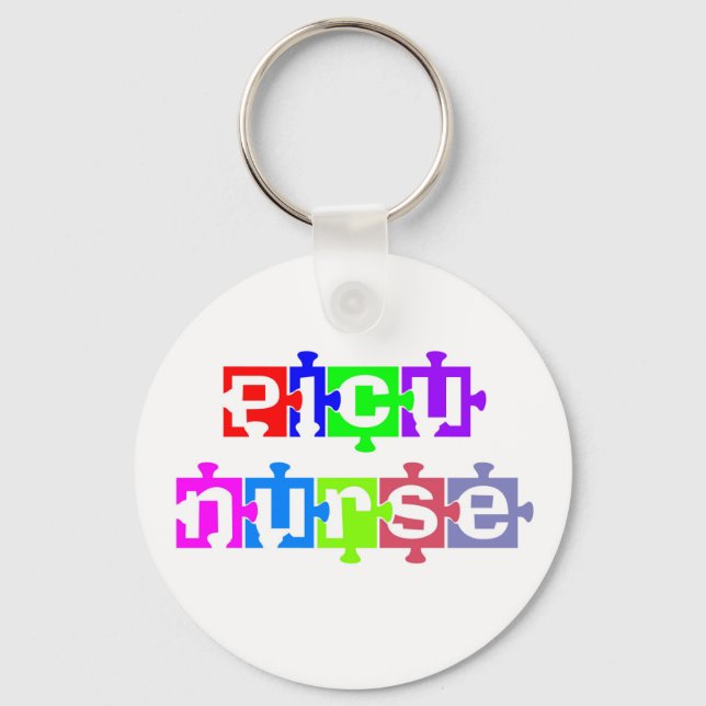 PICU Nurse Nyckelring (Framsida)