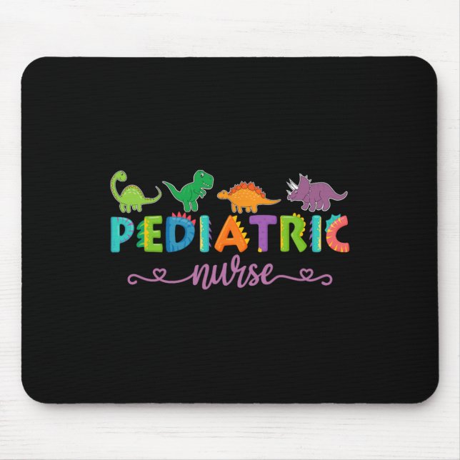 Picu Pediatrisk Sjuksköterska Dinosaurier Pediatri Musmatta (Framsidan)