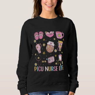 PICU Pediatriska sjuksköterskor Life Retro Cute Nu T Shirt