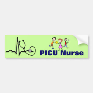 PICU-sjuksköterskaGåvor-QRS segmenterar och Bildekal