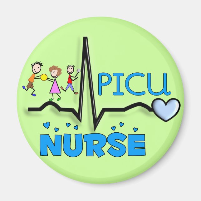 PICU-sjuksköterskesegment - QRS-segment och barnde Magnet (Framsidan)