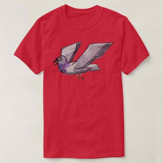 Pidgeon T Shirt (Design framsida)