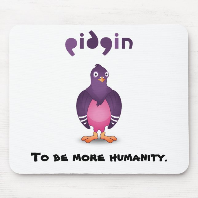 Pidginmousepad 1 musmatta (Framsidan)